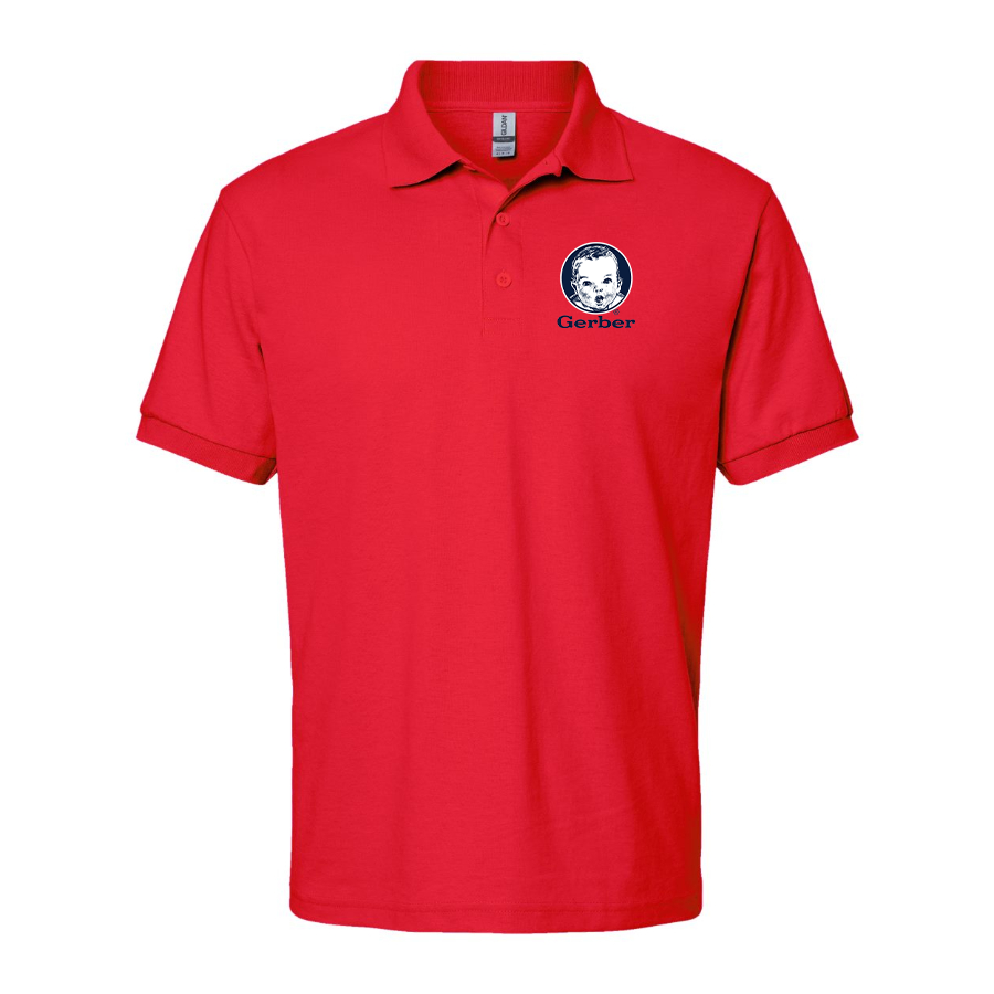 Men's Gerber Logo Dry Blend Polo
