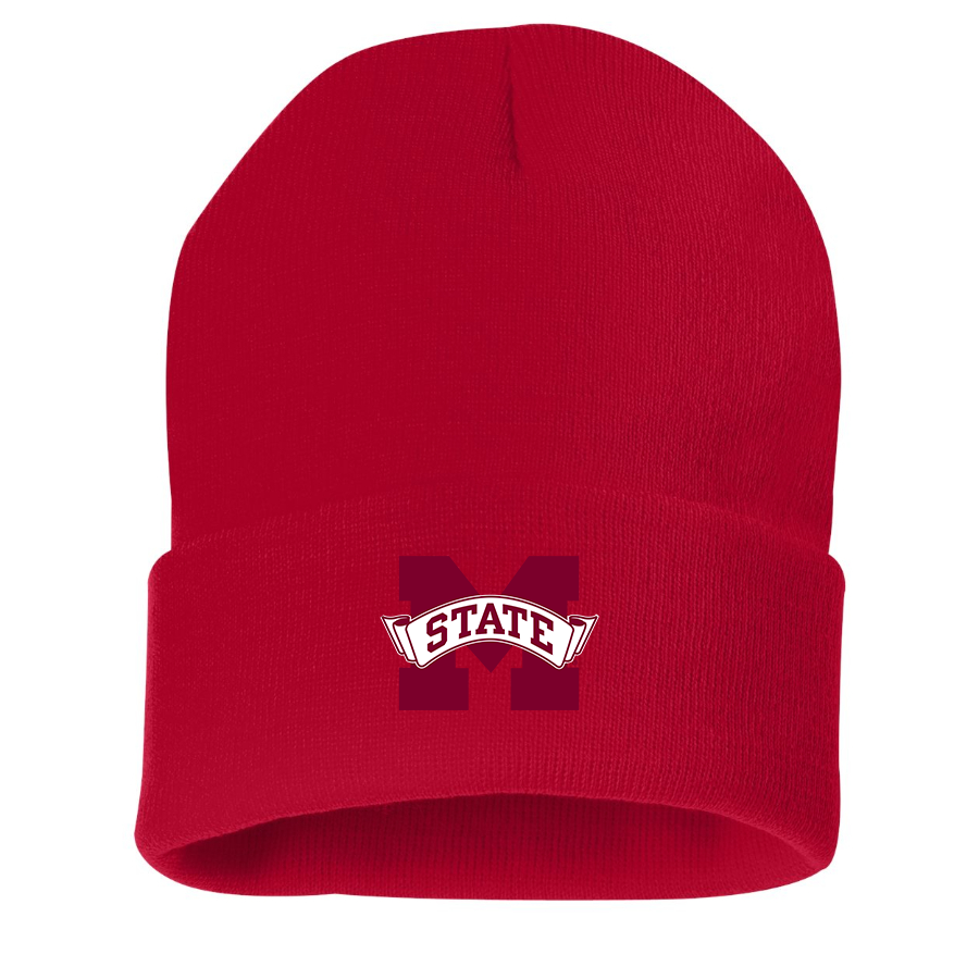 Mississippi State Bulldogs Logo Beanie Hat