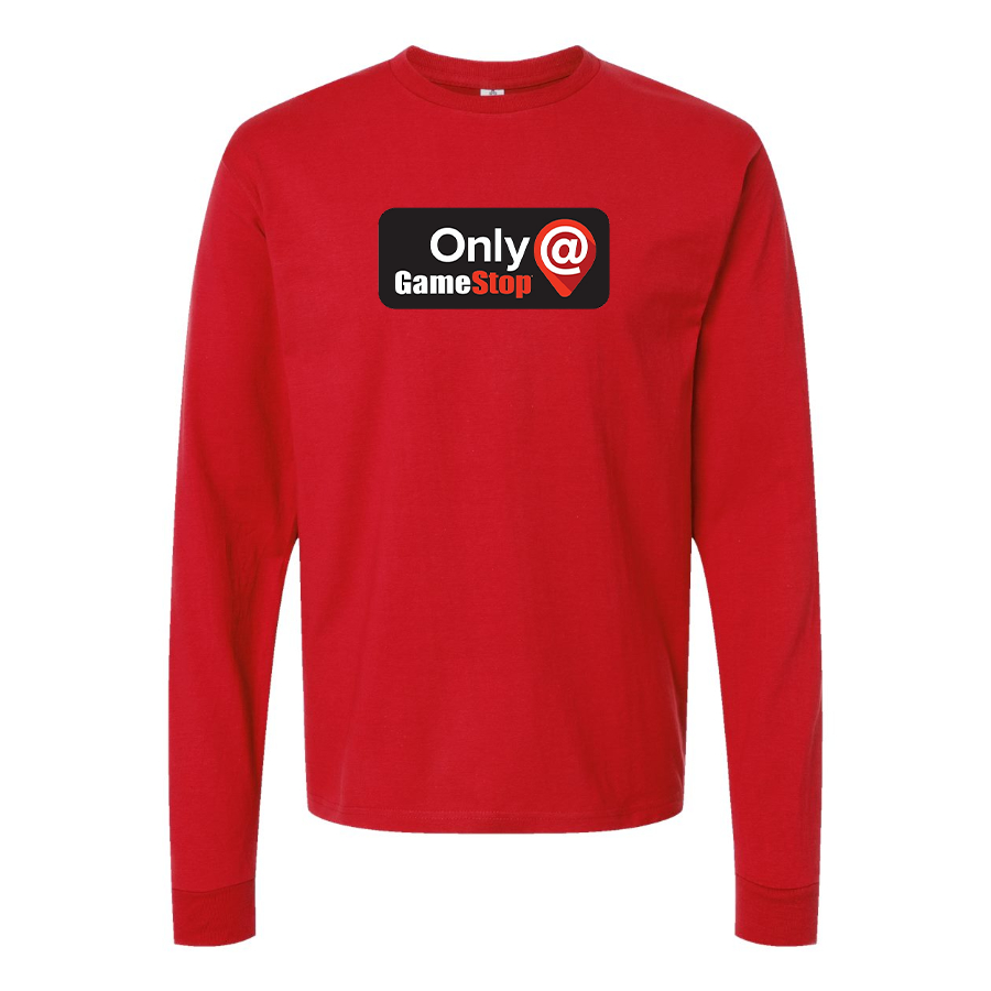 Men's  Only at GameStop Banner  Cotton Long Sleeve T-Shirt