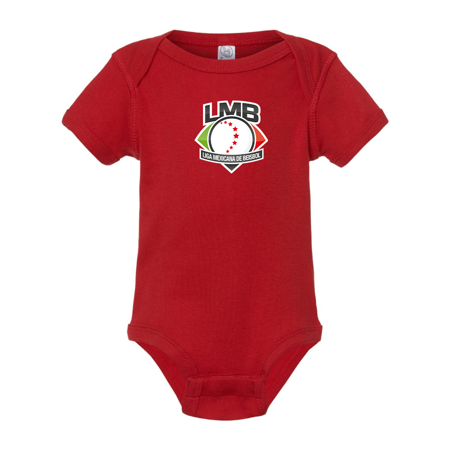 Liga Mexicana de Béisbol Logo Baby Onesie Romper