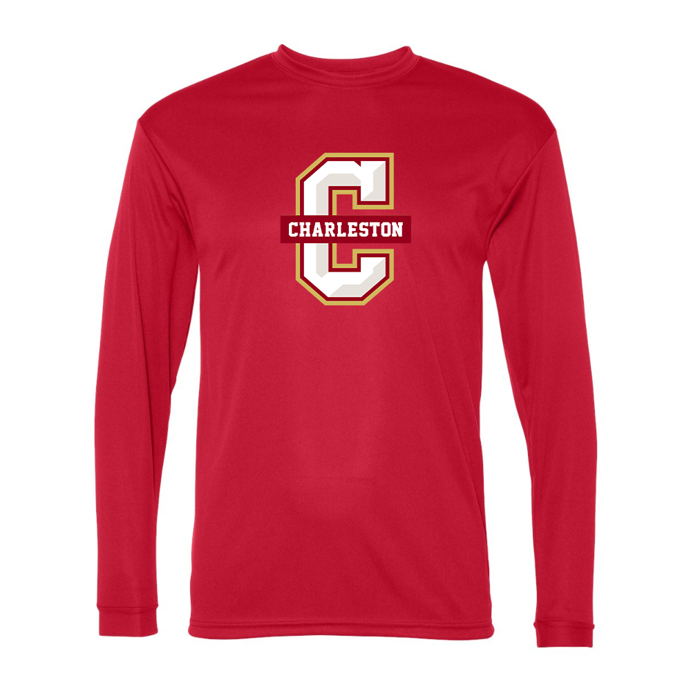 Men's Charleston Cougars Performance Long Sleeve T-Shirt