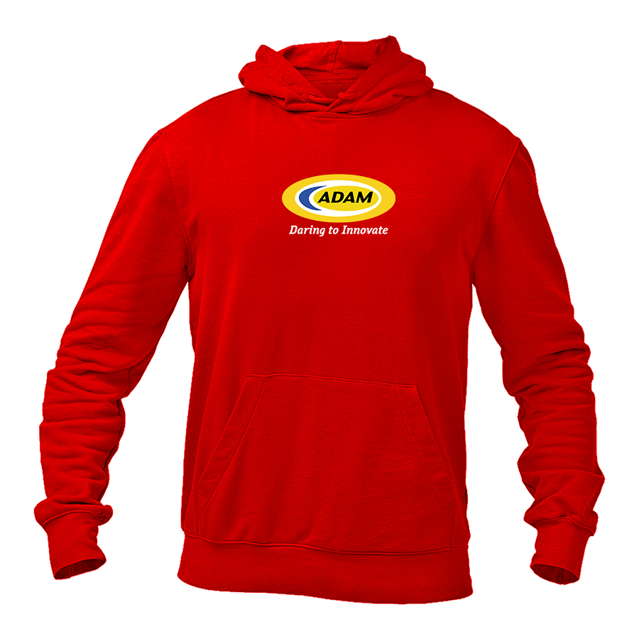 Men's Adam Motors Logo   Pullover Hoodie