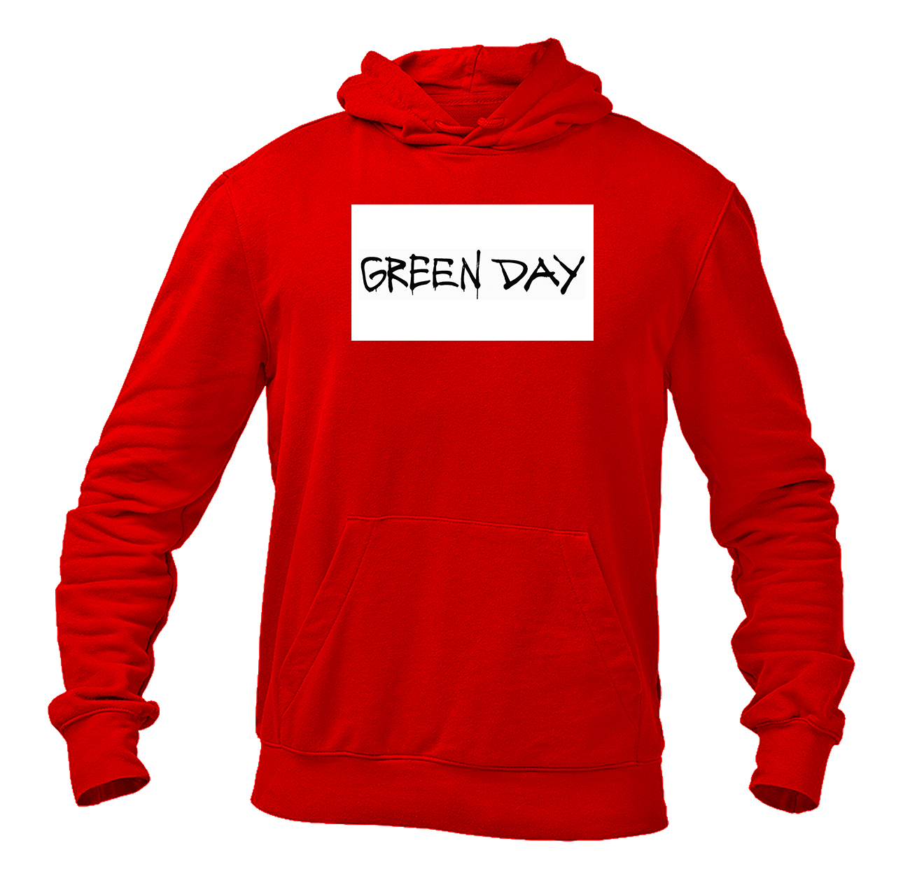 Men's Green Day Logo Pullover Hoodie