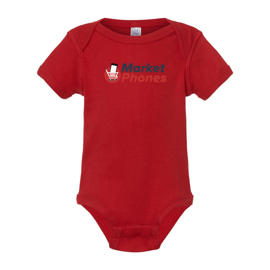 MarketPhones.com Logo Baby Onesie Romper
