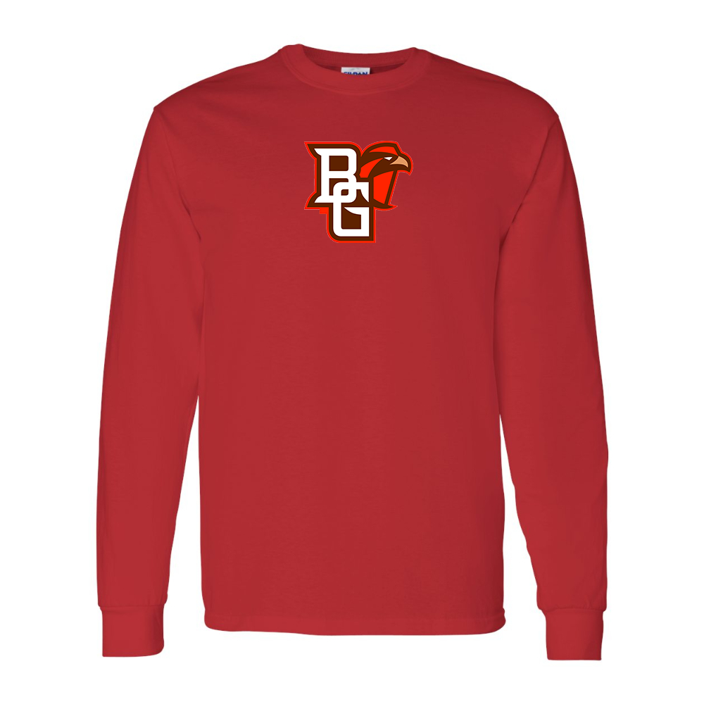 Men's Bowling Green Falcons  Gildan Heavy Cotton Long Sleeve T-Shirt