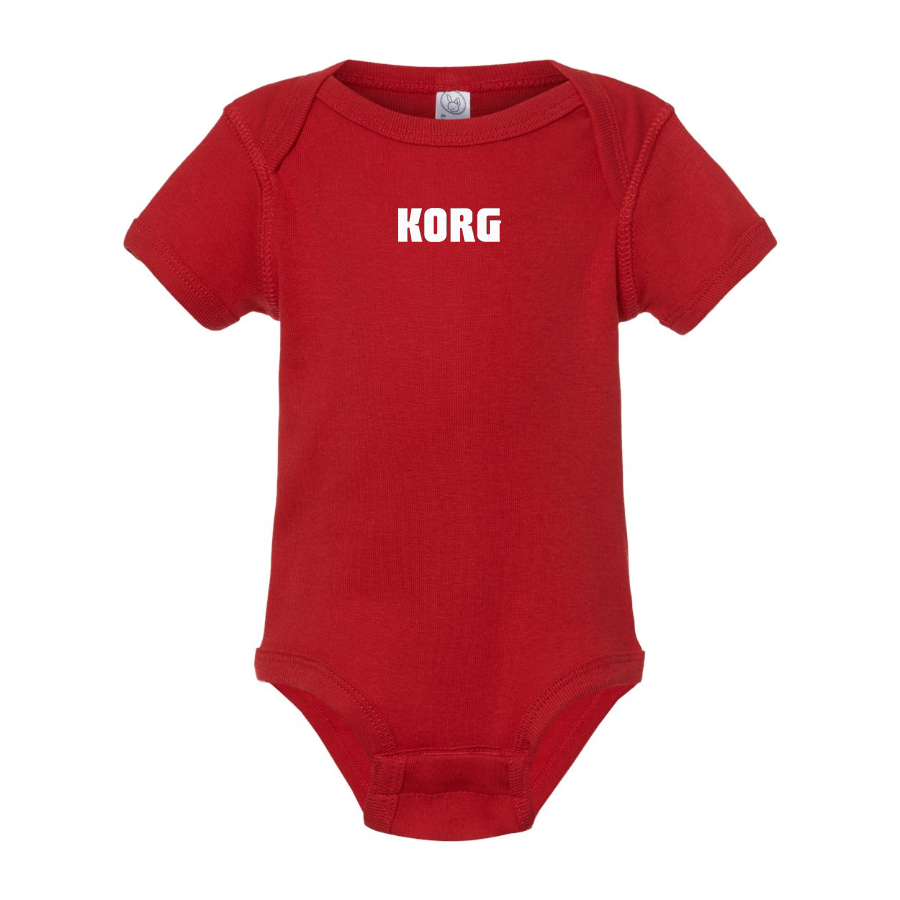 Korg Logo Baby Onesie Romper