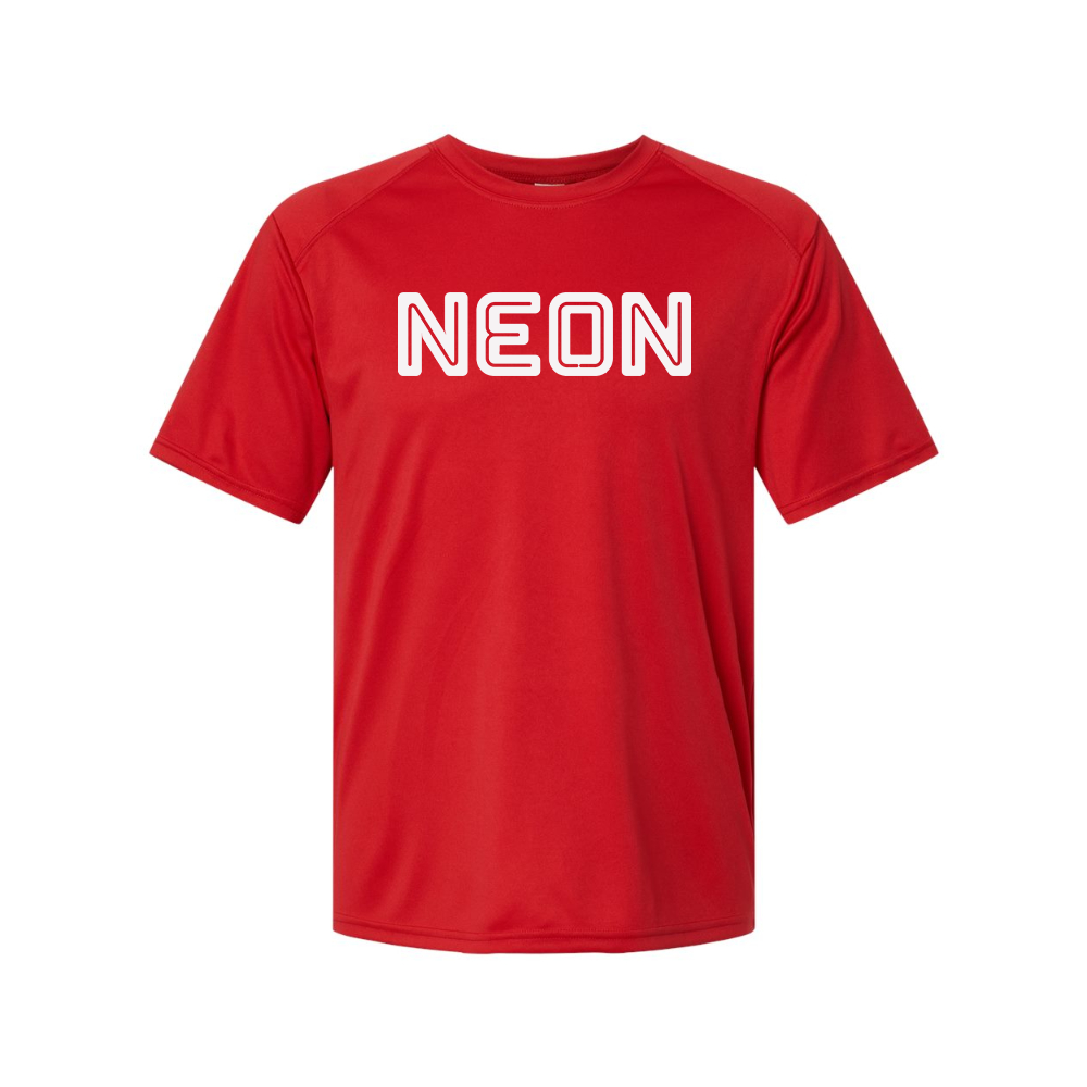 Men's Neon Logo Performance T-Shirt