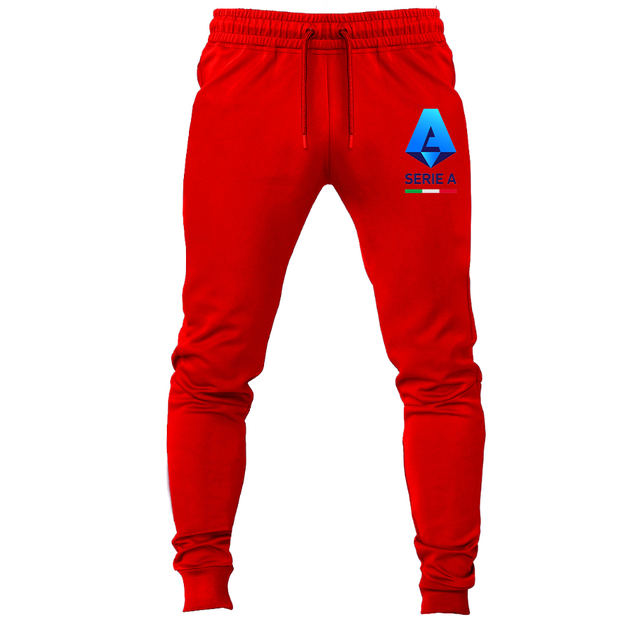 Men's Italian Serie A Logo Sweatpants Joggers