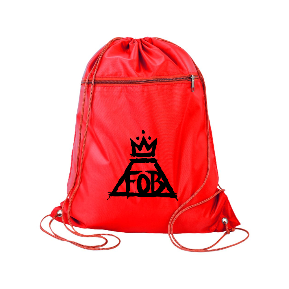 Fall Out Boy Q-Tees - Polyester Cinchpack