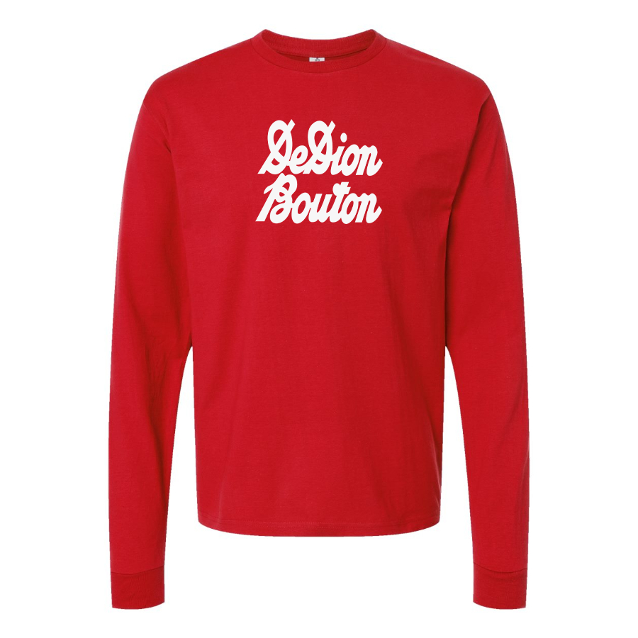 Men's De Dion Bouton Logo Cotton Long Sleeve T-Shirt