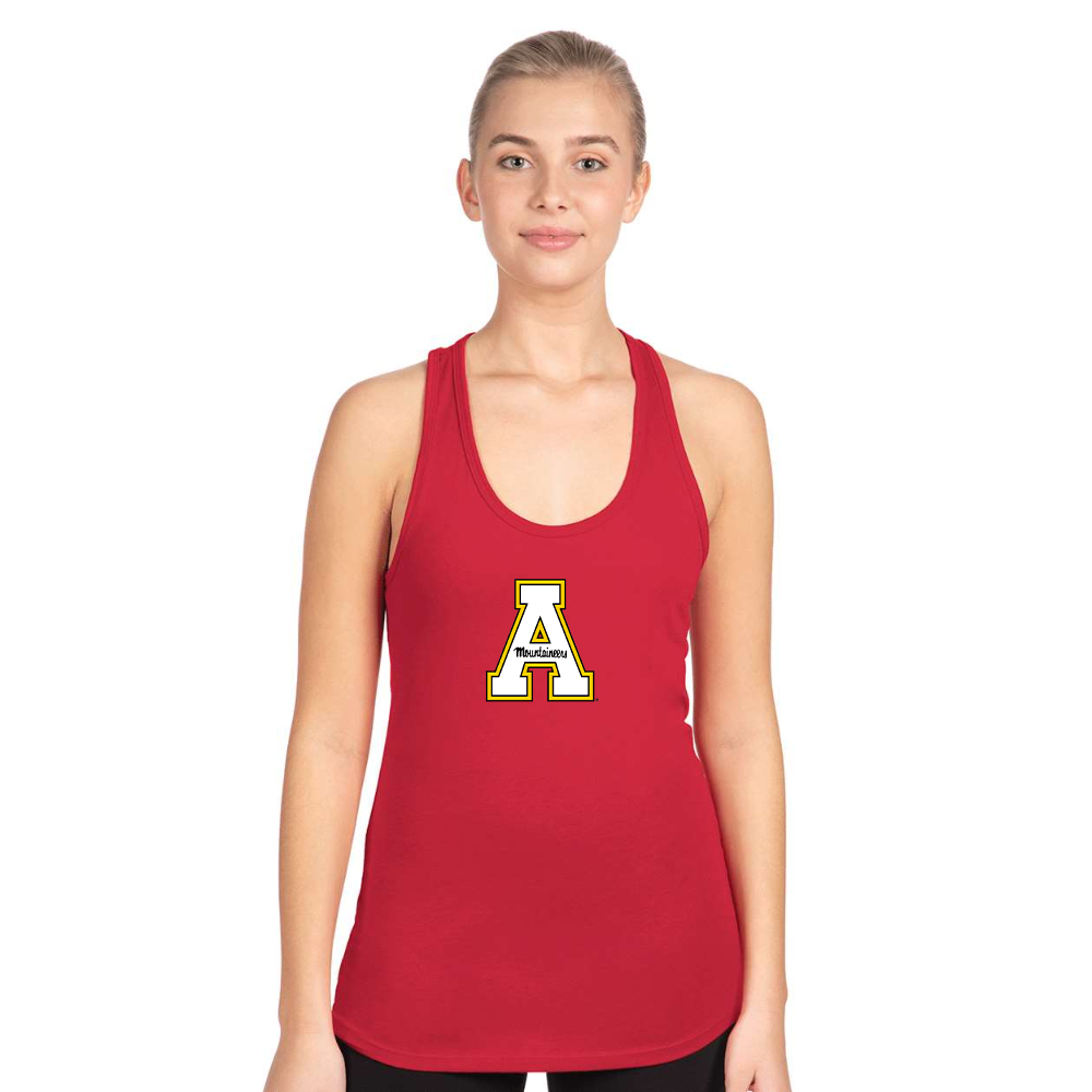 Women's Appalachian State Mountaineers Next Level Ideal Racerback Tank