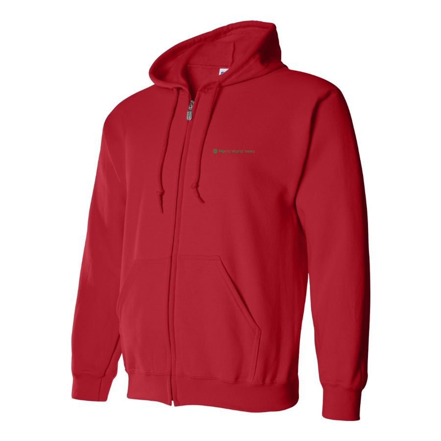 Men's Metro International Logo Zipper Hoodie