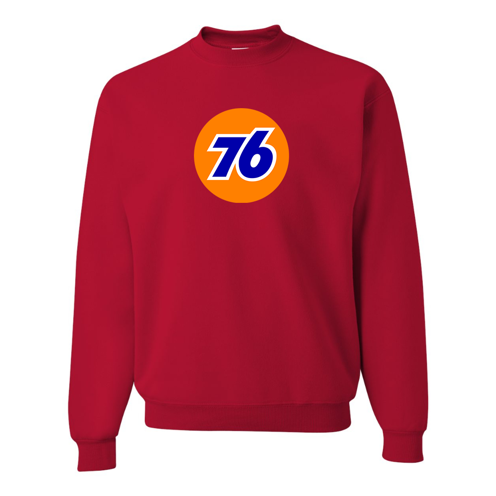Men's 76 Gas Station  JERZEES NuBlend Crewneck Sweatshirt