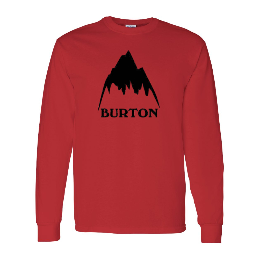 Men's  Burton Mountain  Gildan Heavy Cotton Long Sleeve T-Shirt