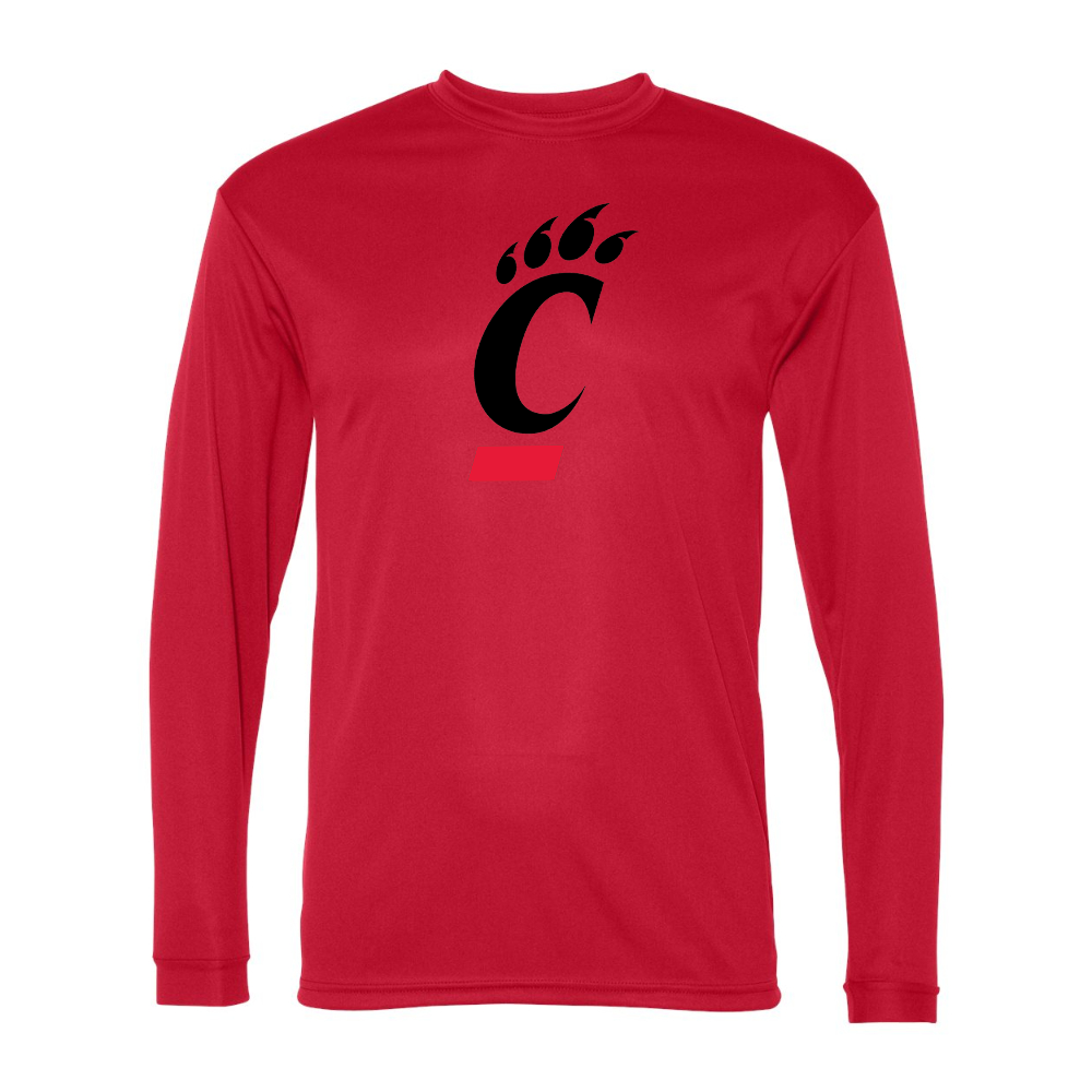Men's Cincinnati Bearcats Performance Long Sleeve T-Shirt