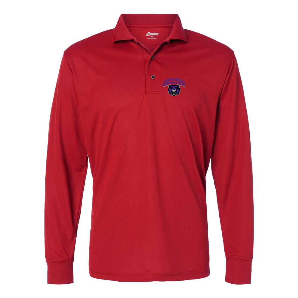 Men's  Central Arkansas Bears  Paragon Prescott Long Sleeve Polo