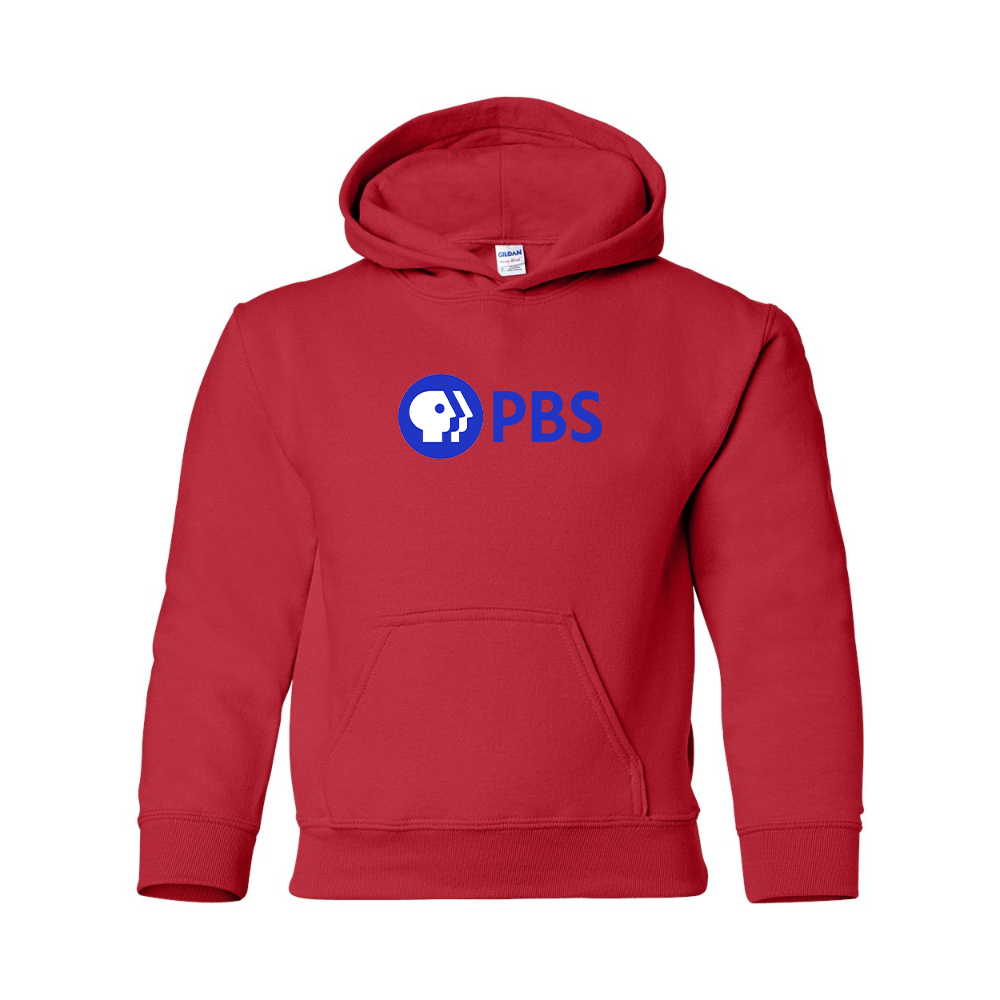 Youth  PBS Blue Gildan Heavy Blend  Hooded Sweatshirt