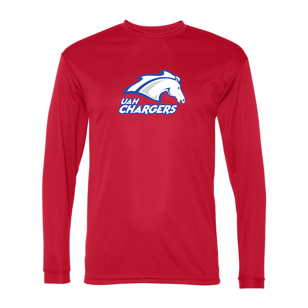 Men's Alabama Huntsville Chargers  Performance Long Sleeve T-Shirt