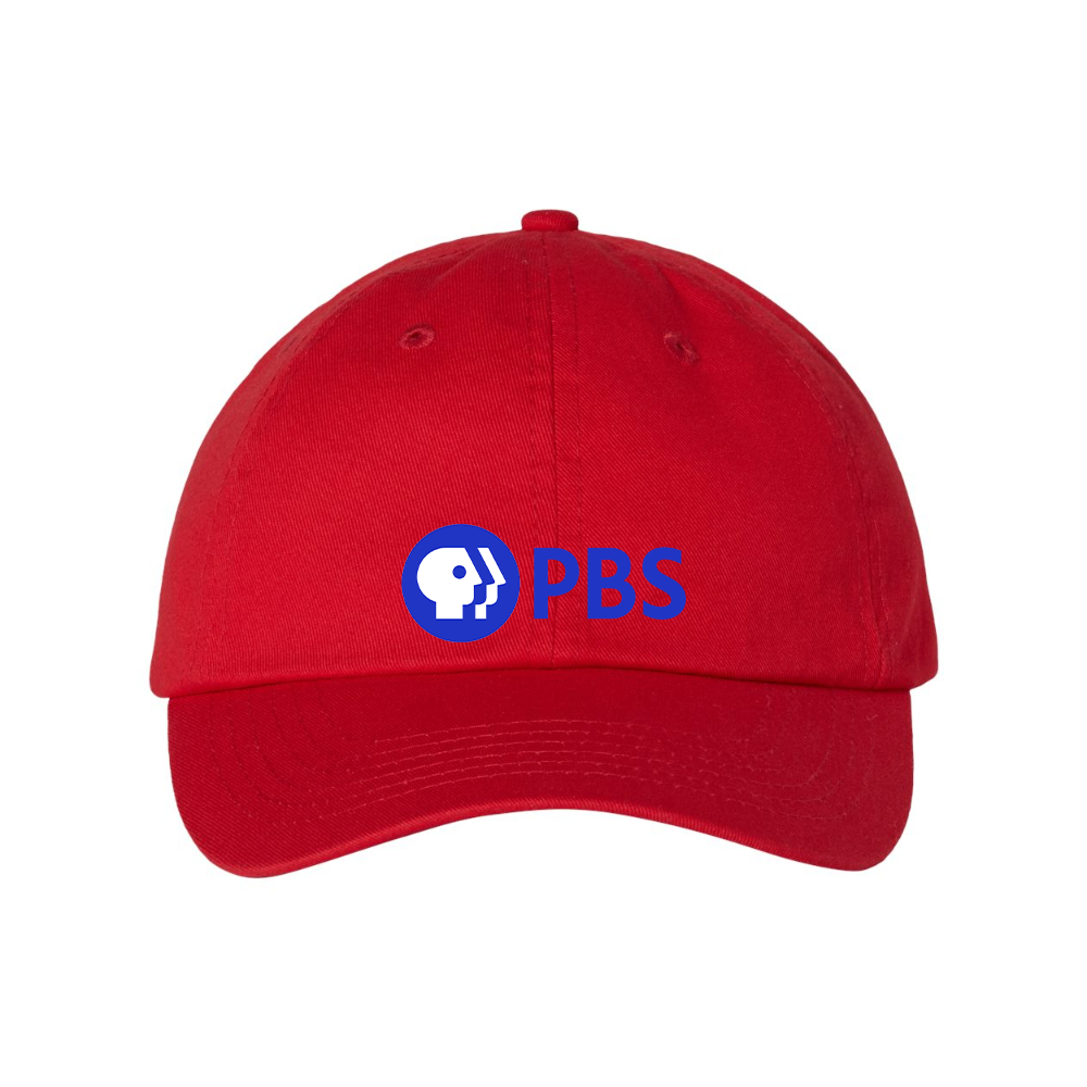 PBS Blue  Valucap Adult Bio-Washed Classic Dad Hat