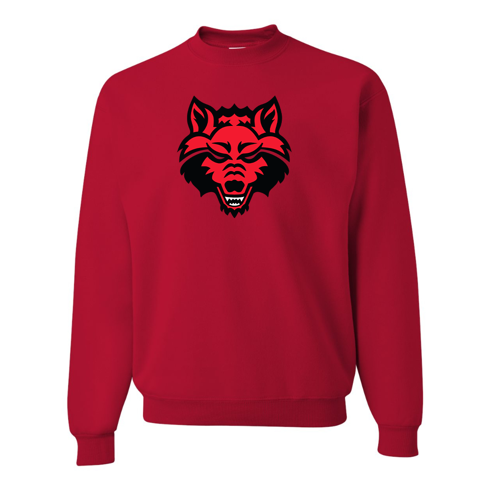 Men's Arkansas State Red Wolves JERZEES NuBlend Crewneck Sweatshirt