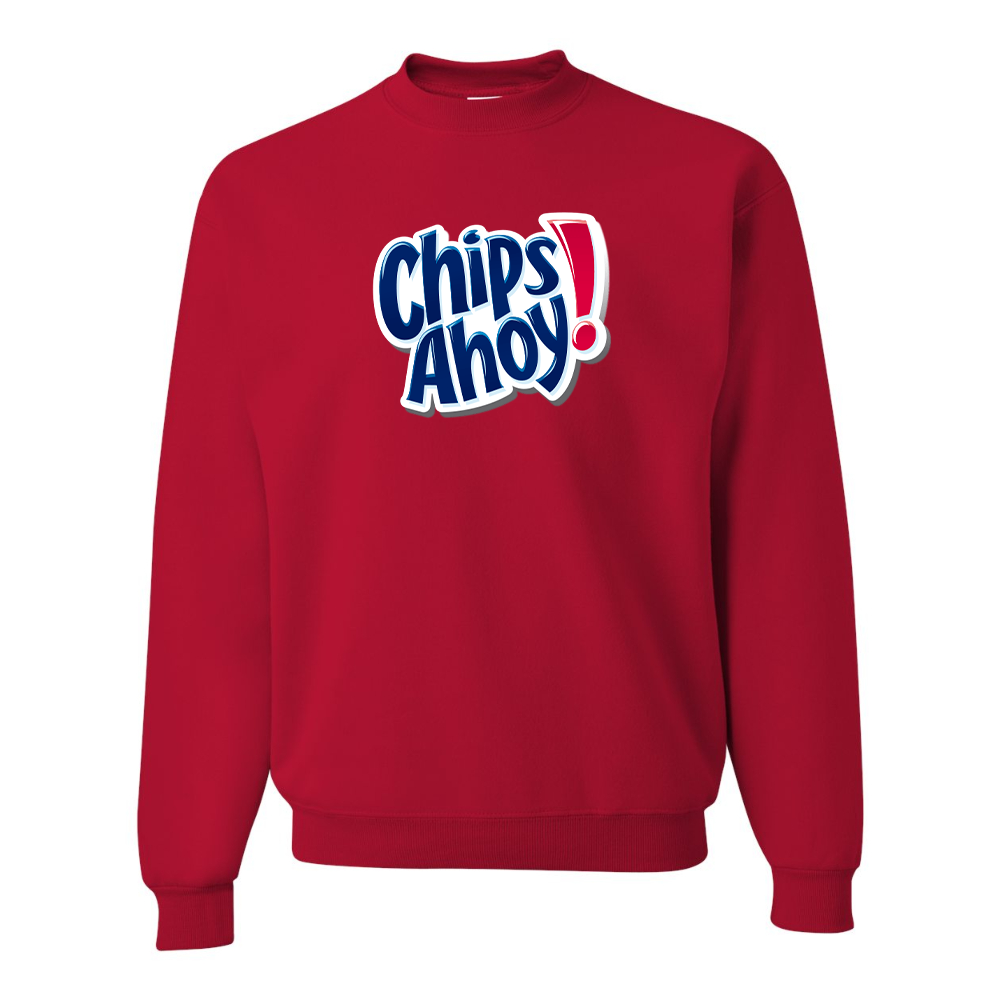 Men's  Chips Ahoy JERZEES NuBlend Crewneck Sweatshirt