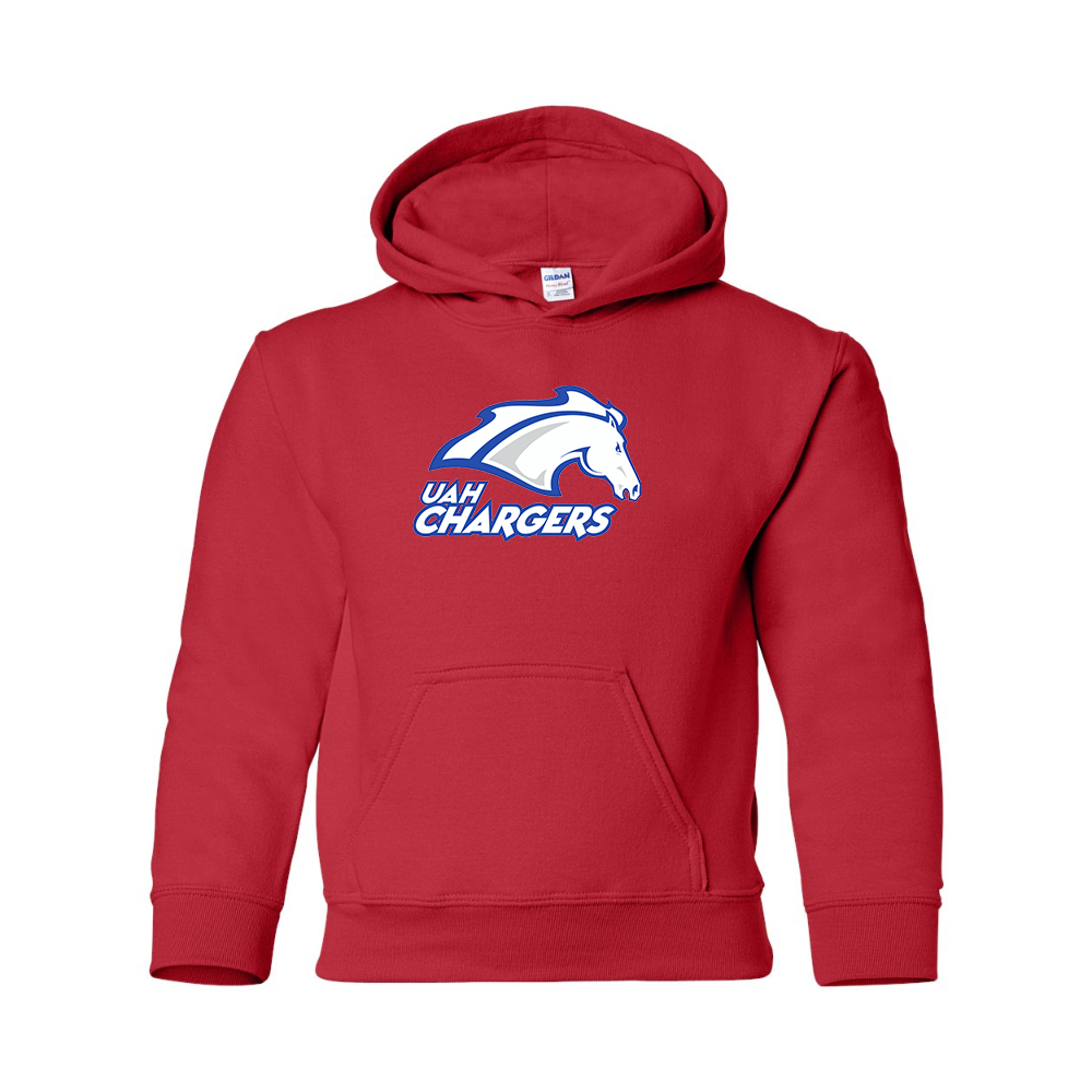 Youth Alabama Huntsville Chargers Gildan Heavy Blend  Hooded Sweatshirt