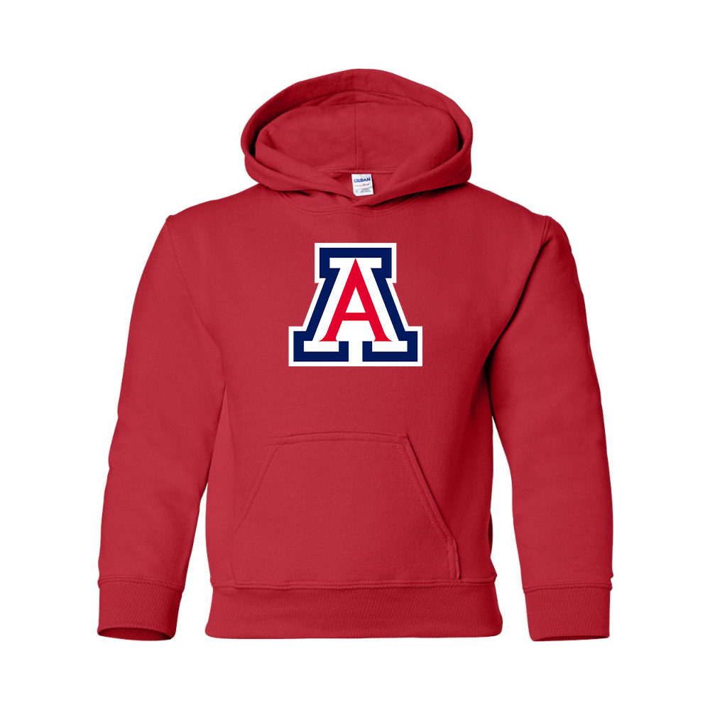 Youth  Arizona Wildcats Gildan Heavy Blend  Hooded Sweatshirt