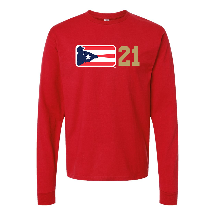 Youth  Liga de Beisbol Profesional Roberto Clemente Logo Long sleeves