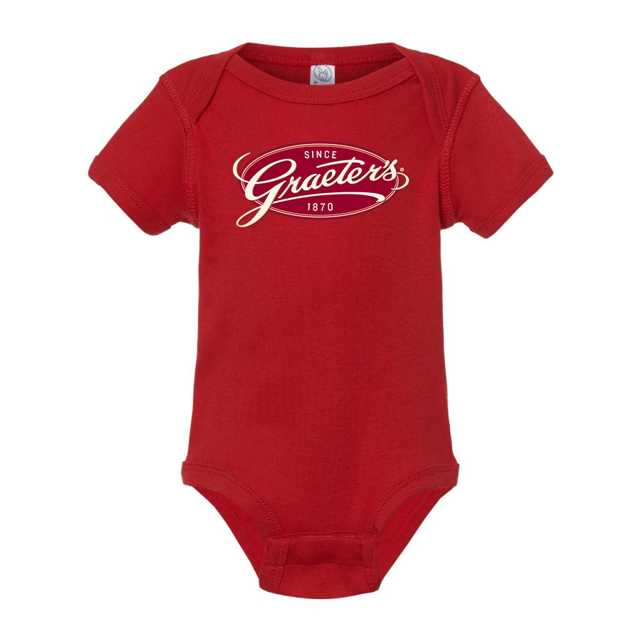 Graeters Logo Baby Onesie Romper