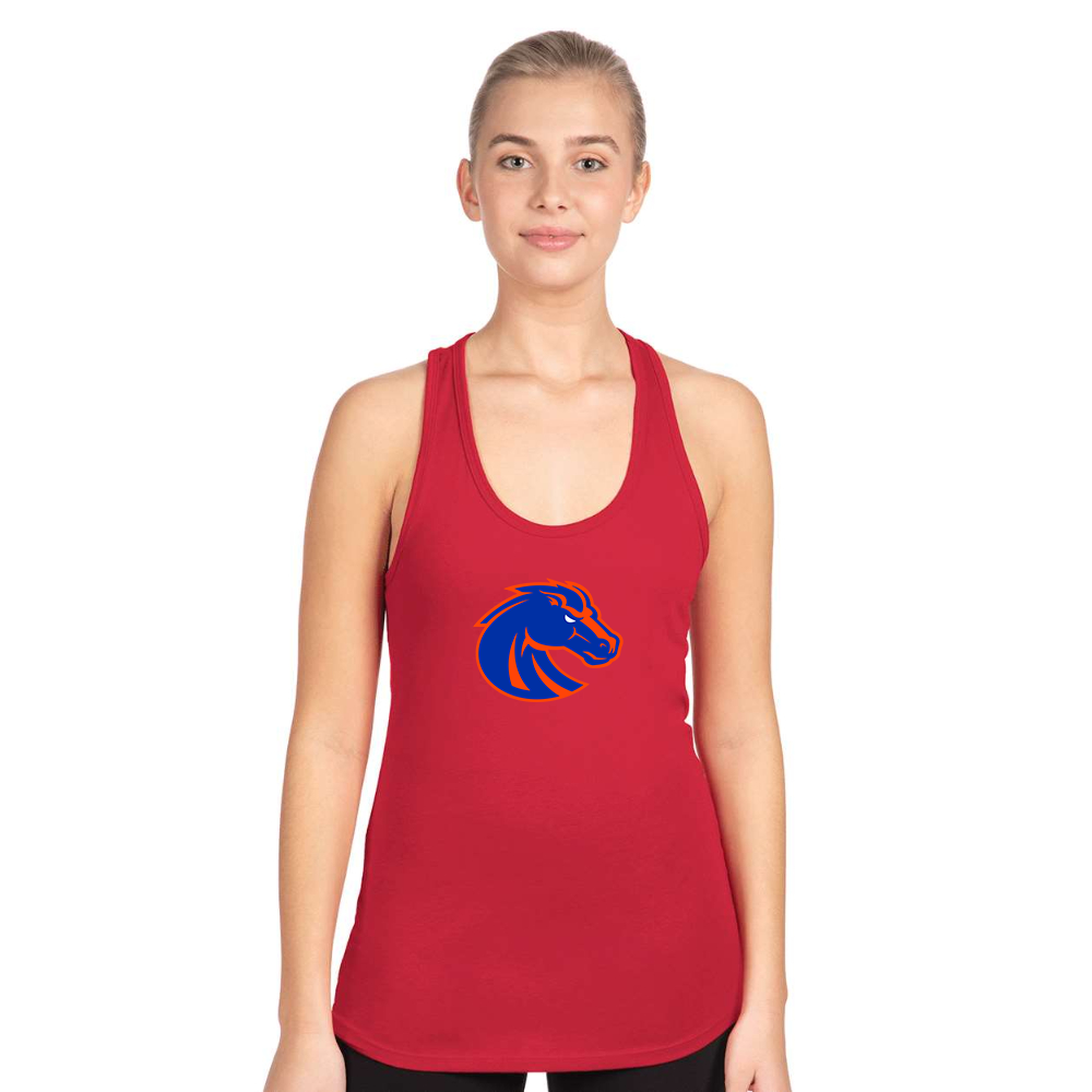 Women's Boise State Broncos  Next Level Ideal Racerback Tank