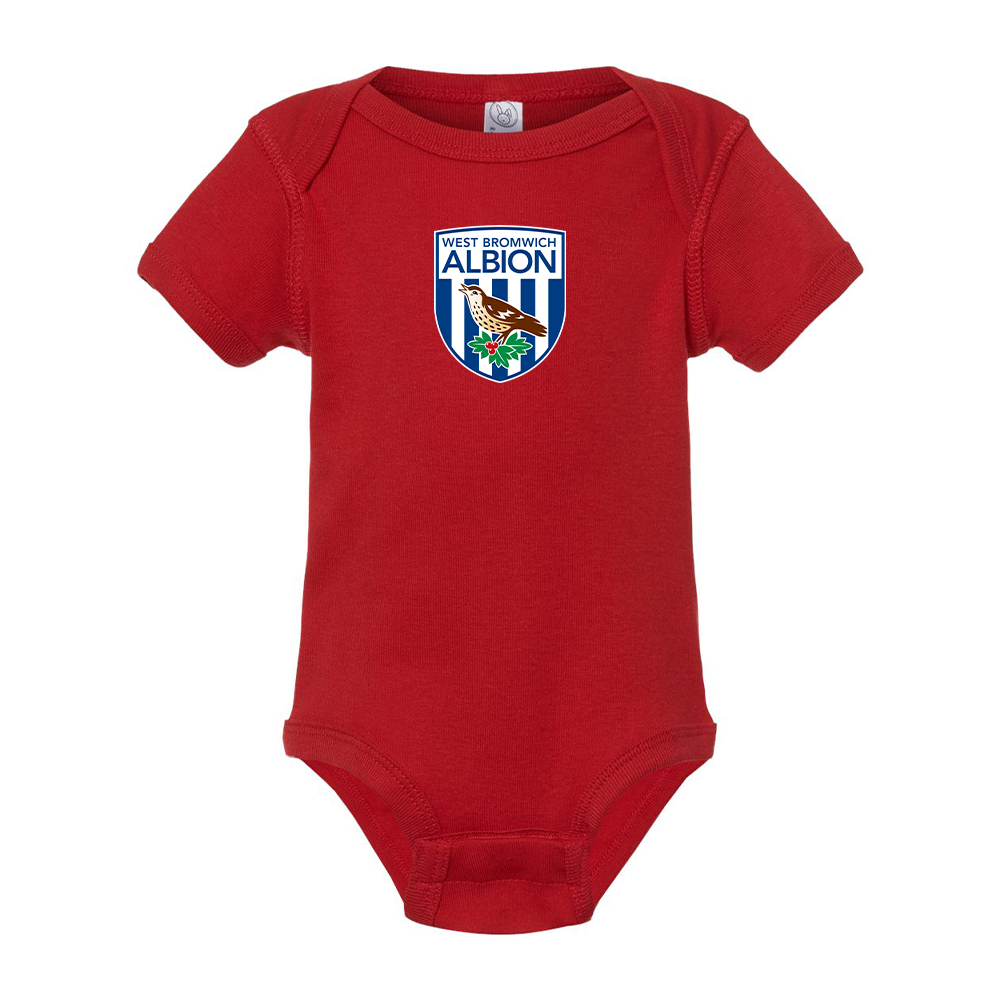West Bromwich Albion Soccer Baby Onesie Romper