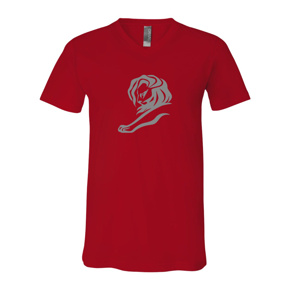 Cannes Lions  BELLA  CANVAS - Jersey V-Neck T-Shirt