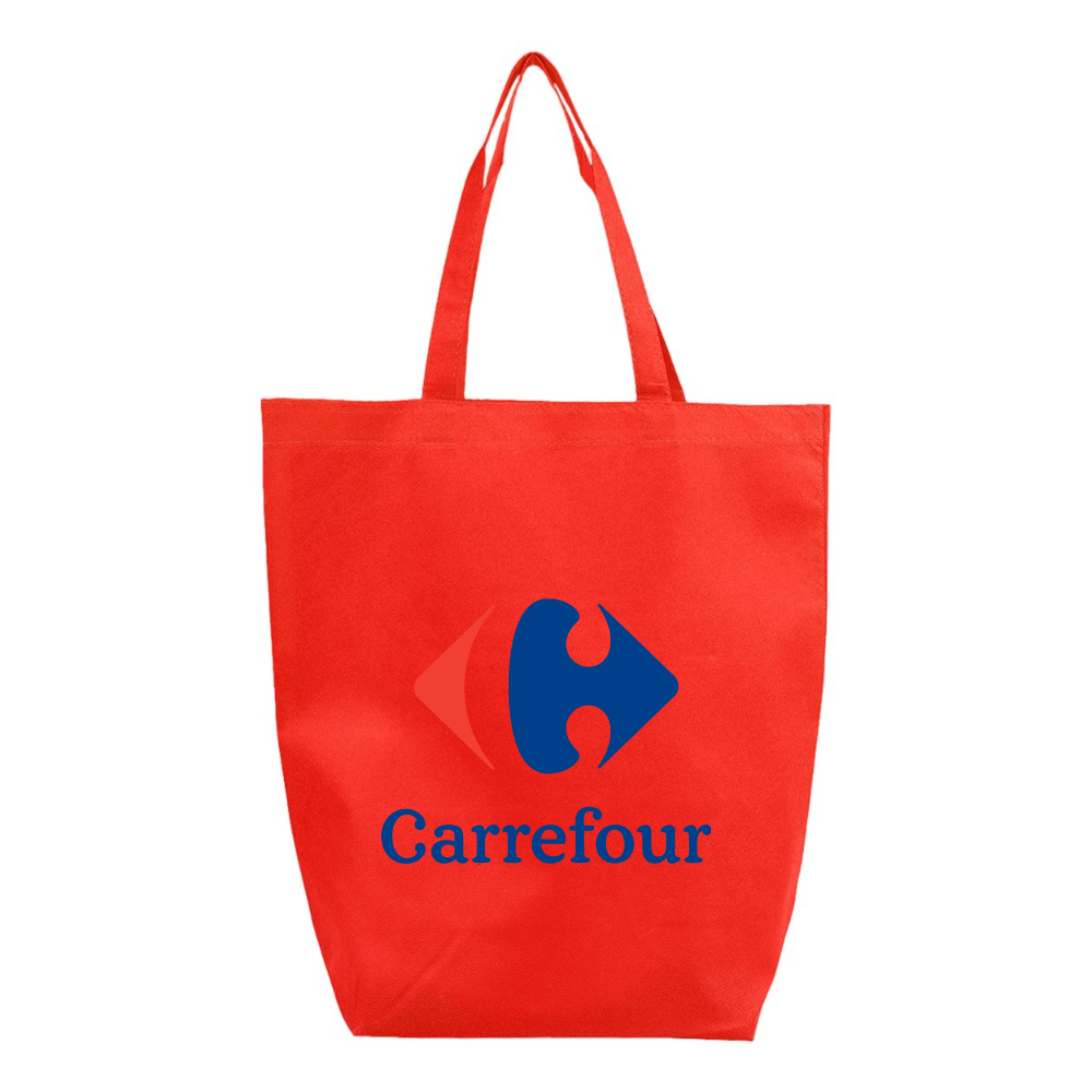 Carrefour Q-Tees Non-Woven Gusset Bottom Tote