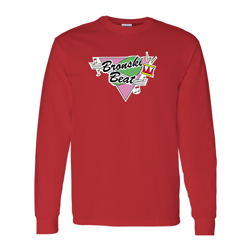 Men's  Bronski Beat Gildan Heavy Cotton Long Sleeve T-Shirt