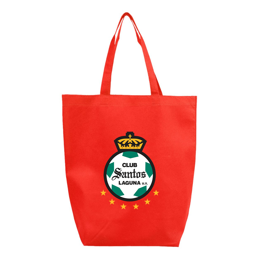 Santos Laguna Soccer Q-Tees Non-Woven Gusset Bottom Tote