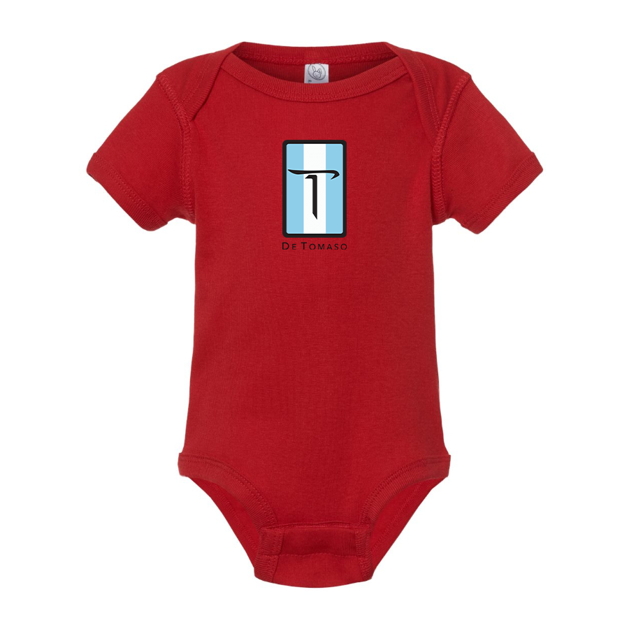 De Tomaso Logo Baby Onesie Romper
