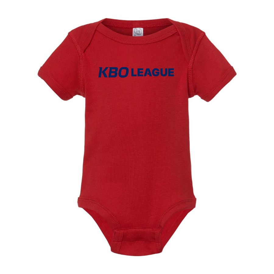 KBO League Logo Baby Onesie Romper
