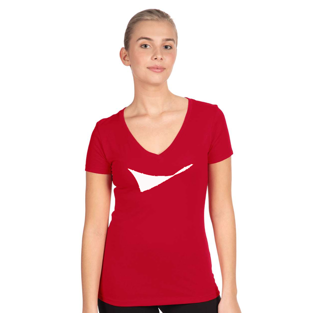 Women's Conoco Phillips Symbol Next Level V-Neck T-Shirt