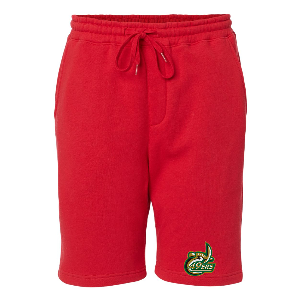 Men's Charlotte 49ers Independent Trading Co Midweight Fleece Short