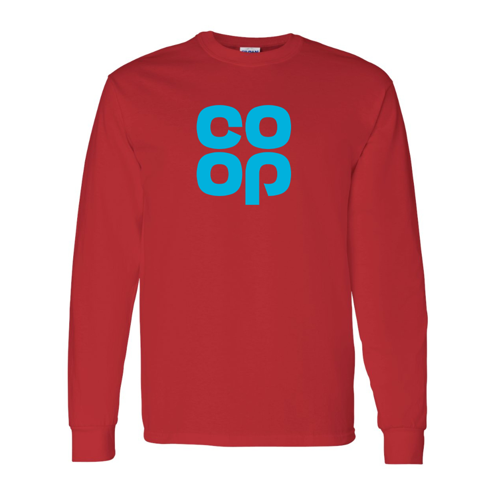Men's CoOp Gildan Heavy Cotton Long Sleeve T-Shirt