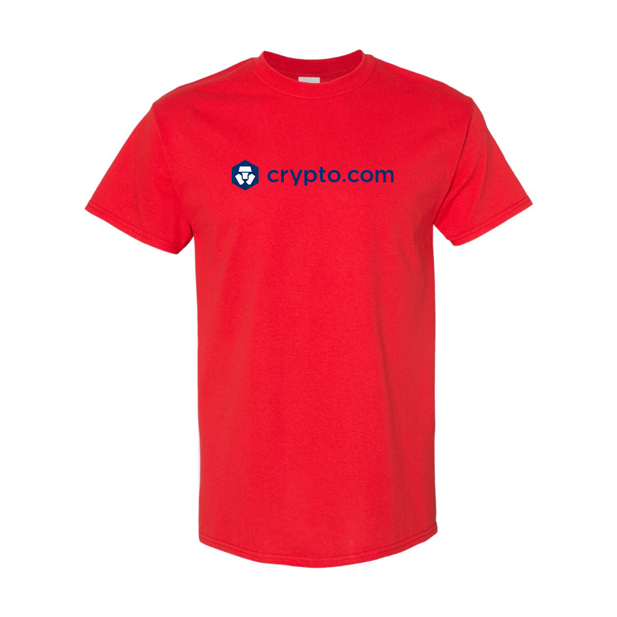 Men's Crypto.Com  Logo Cotton T-Shirt