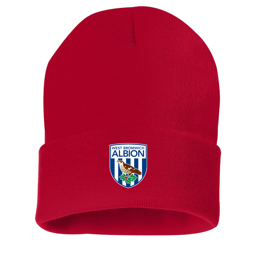 West Bromwich Albion Soccer Beanie Hat