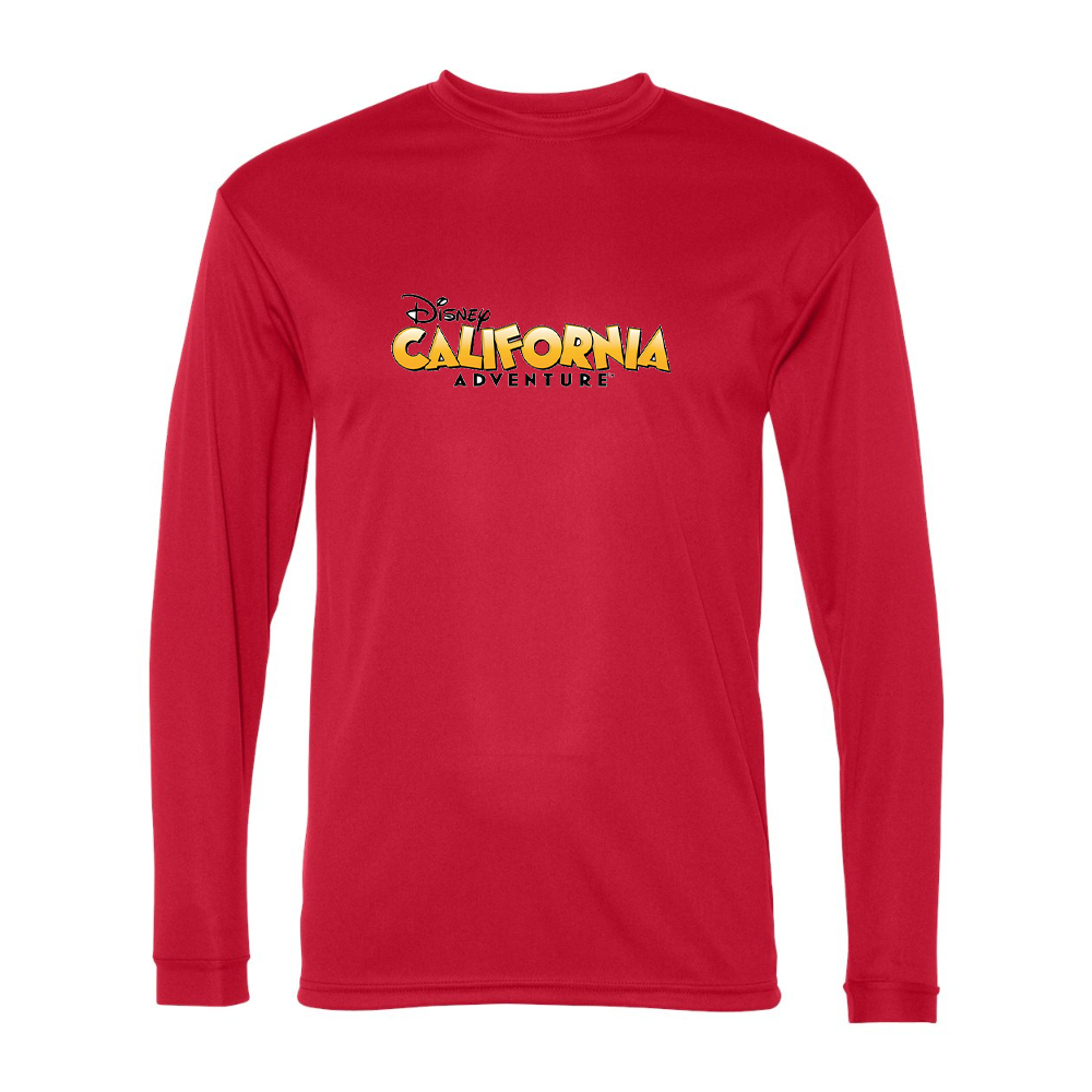 Men's  Disney California Adventurel Performance Long Sleeve T-Shirt