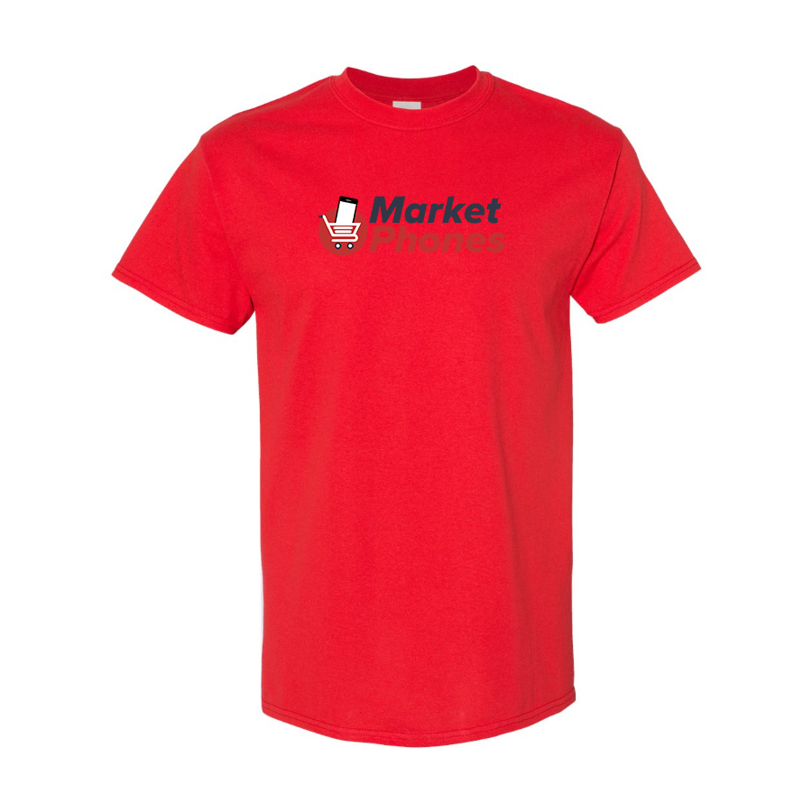 Men's MarketPhones.com Logo Cotton T-Shirt