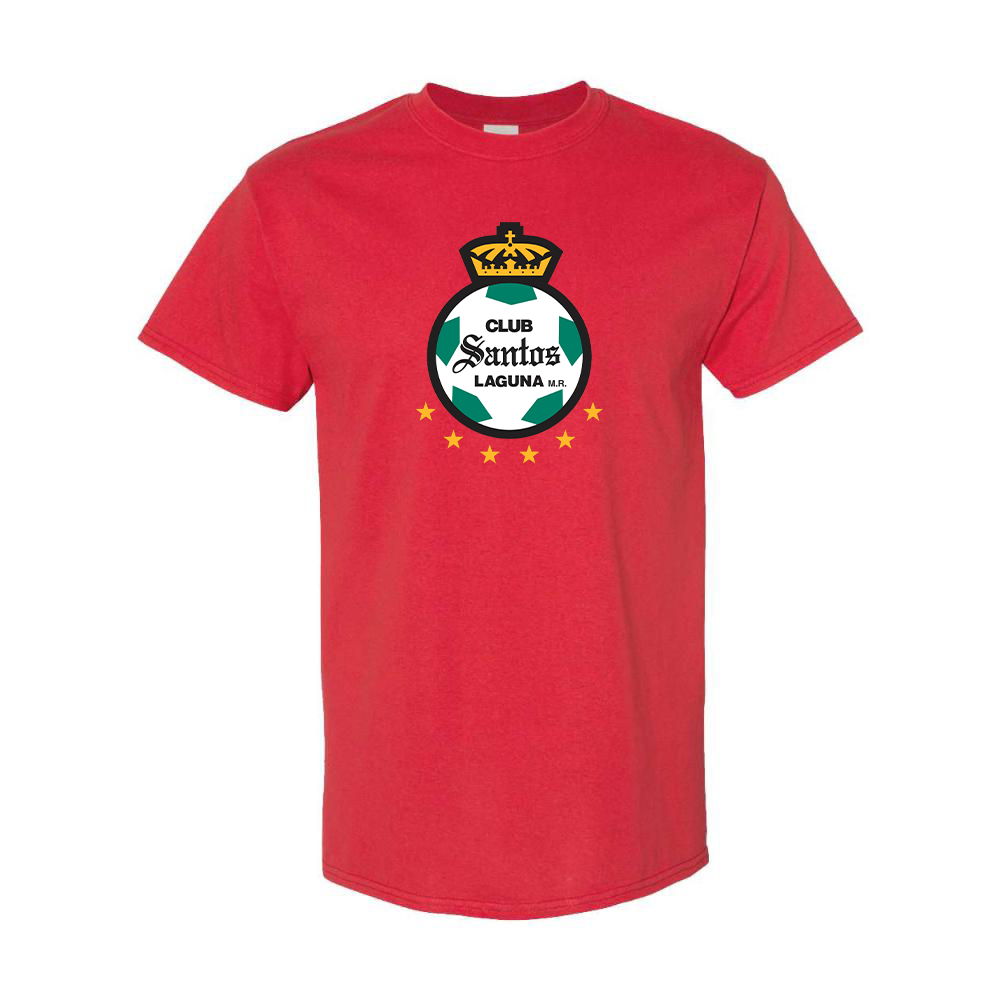 Men's Santos Laguna Soccer Gildan Heavy Cotton T-Shirt