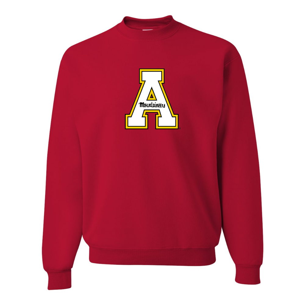 Men's  Appalachian State Mountaineers JERZEES NuBlend Crewneck Sweatshirt