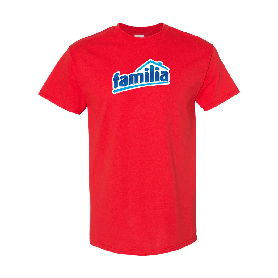 Men's Familia Logo Cotton T-Shirt
