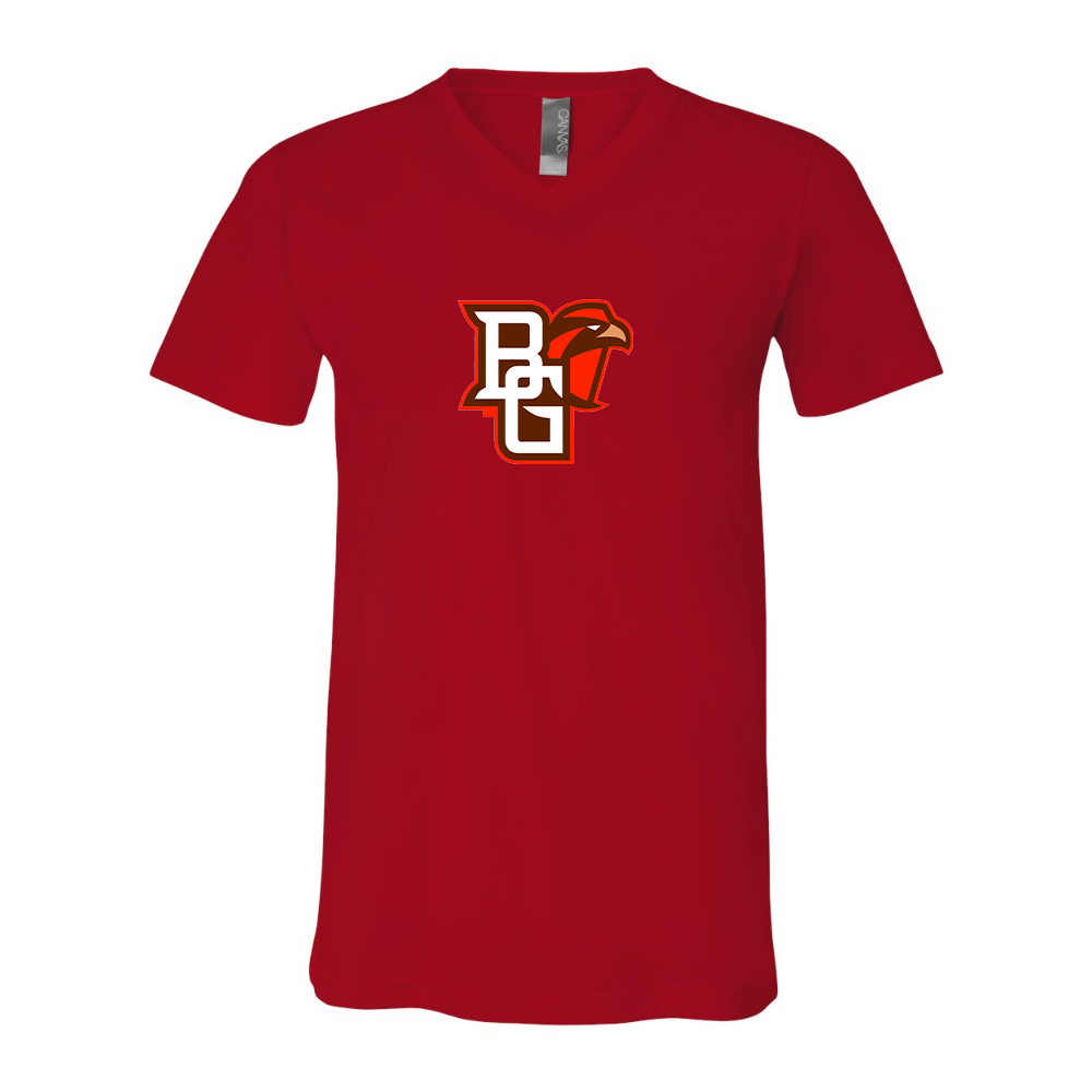 Bowling Green Falcons   BELLA  CANVAS - Jersey V-Neck T-Shirt