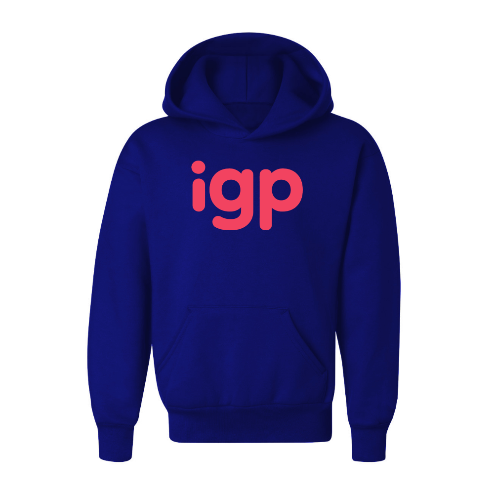 Youth Indian Gifts Portal Logo  Pullover Hoodie