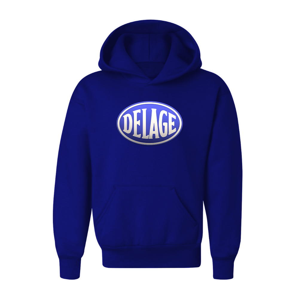 Youth Delage Logo  Pullover Hoodie